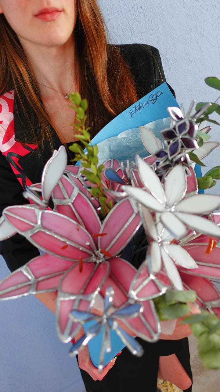 Витраж в интерьере